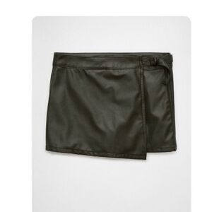 American Eagle Pleather Skort